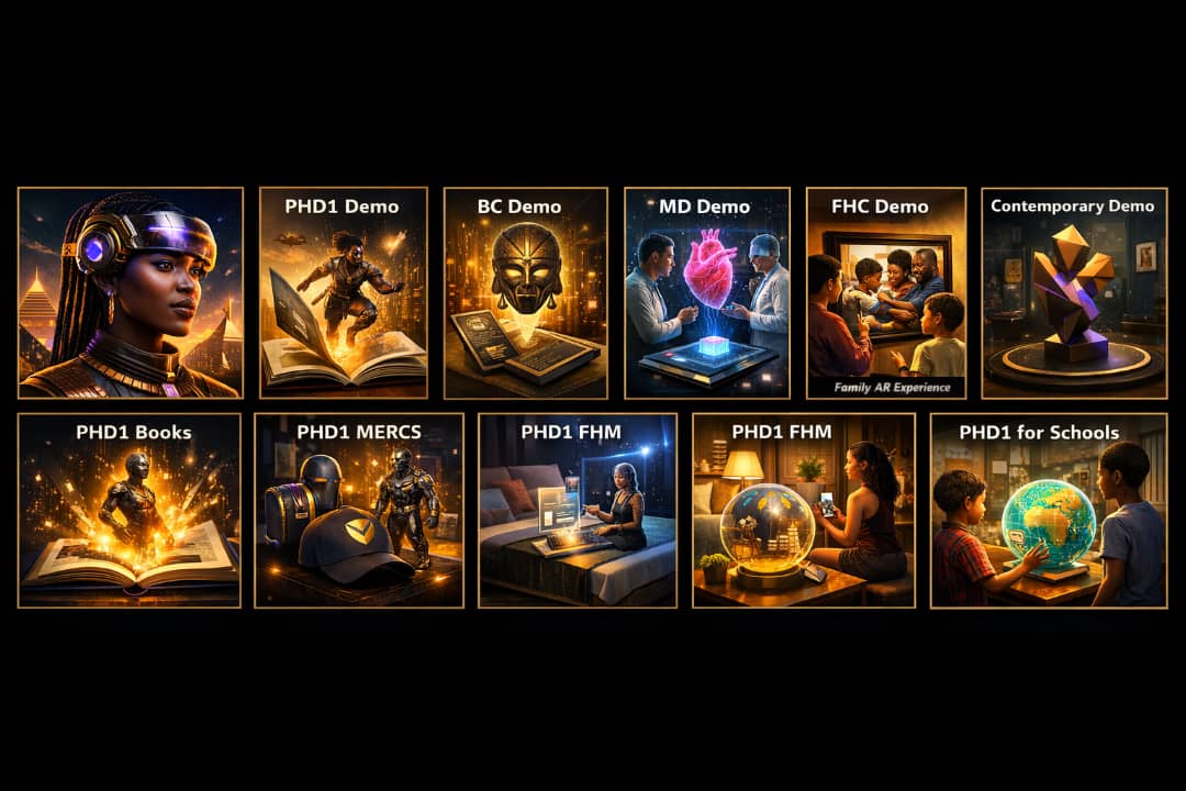 Afro-futuristic visual placeholder